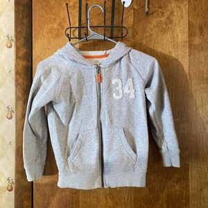 Boys zip up hoodie